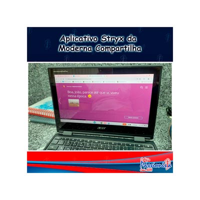 Revisando com o aplicativo Stryx da Moderna Compartilha Col�gio Passionista Jo�o XXIII