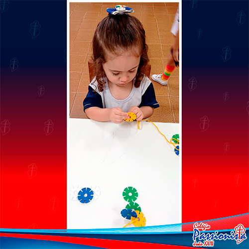 Trabalhando a coordena��o motora - Maternal I B Col�gio Passionista Jo�o XXIII