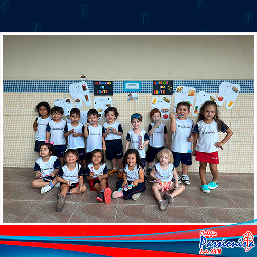 Aprendendo sobre higiene - Maternal II Col�gio Passionista Jo�o XXIII