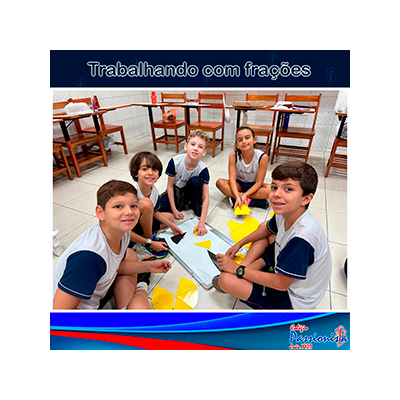 Trabalhando com fra��es - 4� Ano Col�gio Passionista Jo�o XXIII