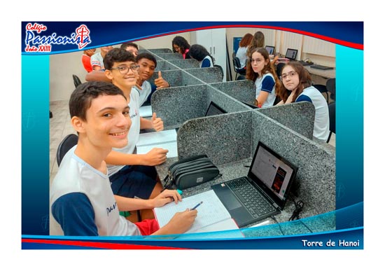 Torre de Hanoi Col�gio Passionista Jo�o XXIII