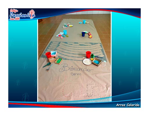 Arroz Colorido Col�gio Passionista Jo�o XXIII