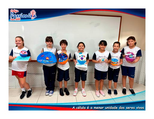 A c�lula � a menor unidade dos seres vivos Col�gio Passionista Jo�o XXIII