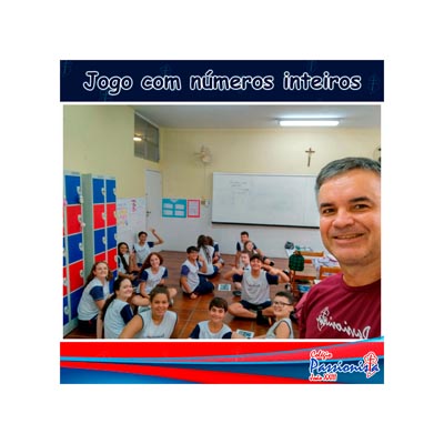 Jogo com n�meros inteiro Col�gio Passionista Jo�o XXIII