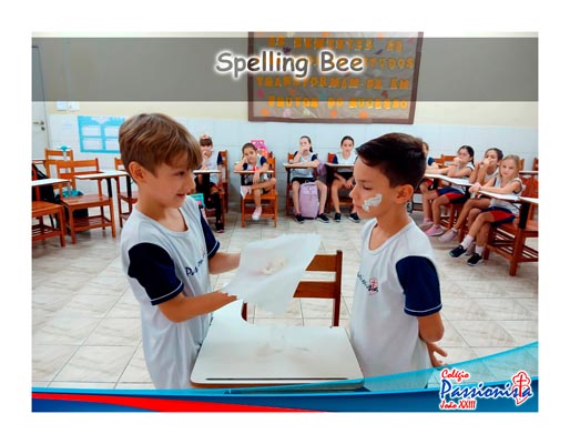 Spelling bee  3� Ano B e C. Col�gio Passionista Jo�o XXIII