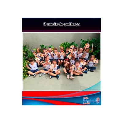 O nariz do palha�o Col�gio Passionista Jo�o XXIII