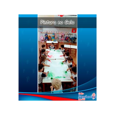 Pintura no Gelo Col�gio Passionista Jo�o XXIII