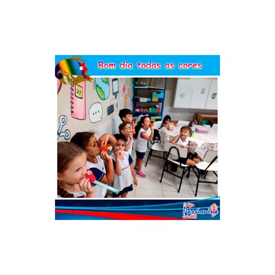 Bom dia todas as cores Col�gio Passionista Jo�o XXIII