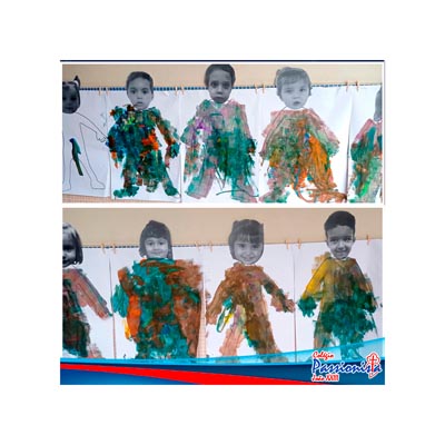 Releitura do Seu Corpinho - Maternal I B Col�gio Passionista Jo�o XXIII