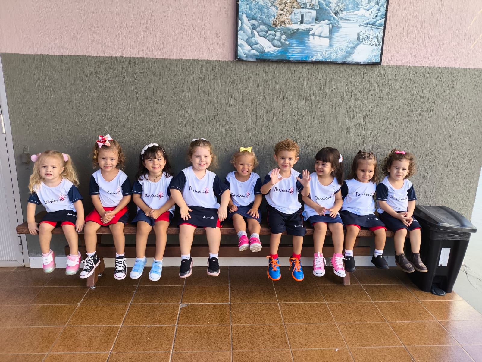 Visita ao Jardim do Col�gio - Maternal I B Col�gio Passionista Jo�o XXIII