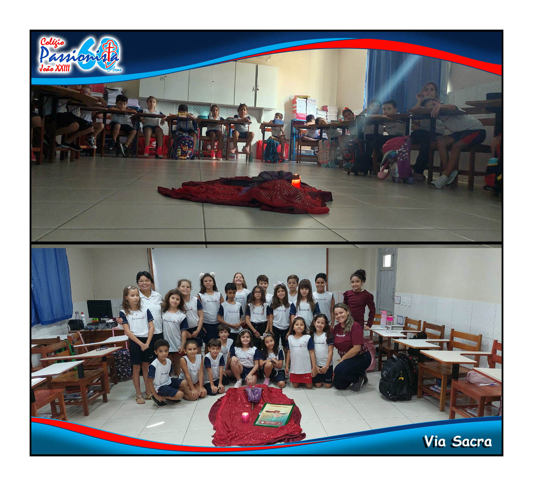 Via Sacra Col�gio Passionista Jo�o XXIII