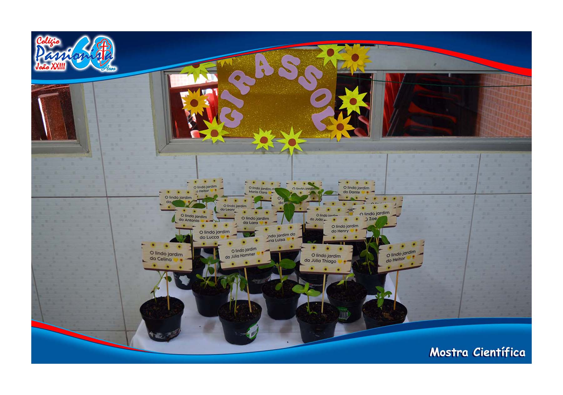 Mostra Cient�fica - Ed. Infantil (Vespertino) Col�gio Passionista Jo�o XXIII