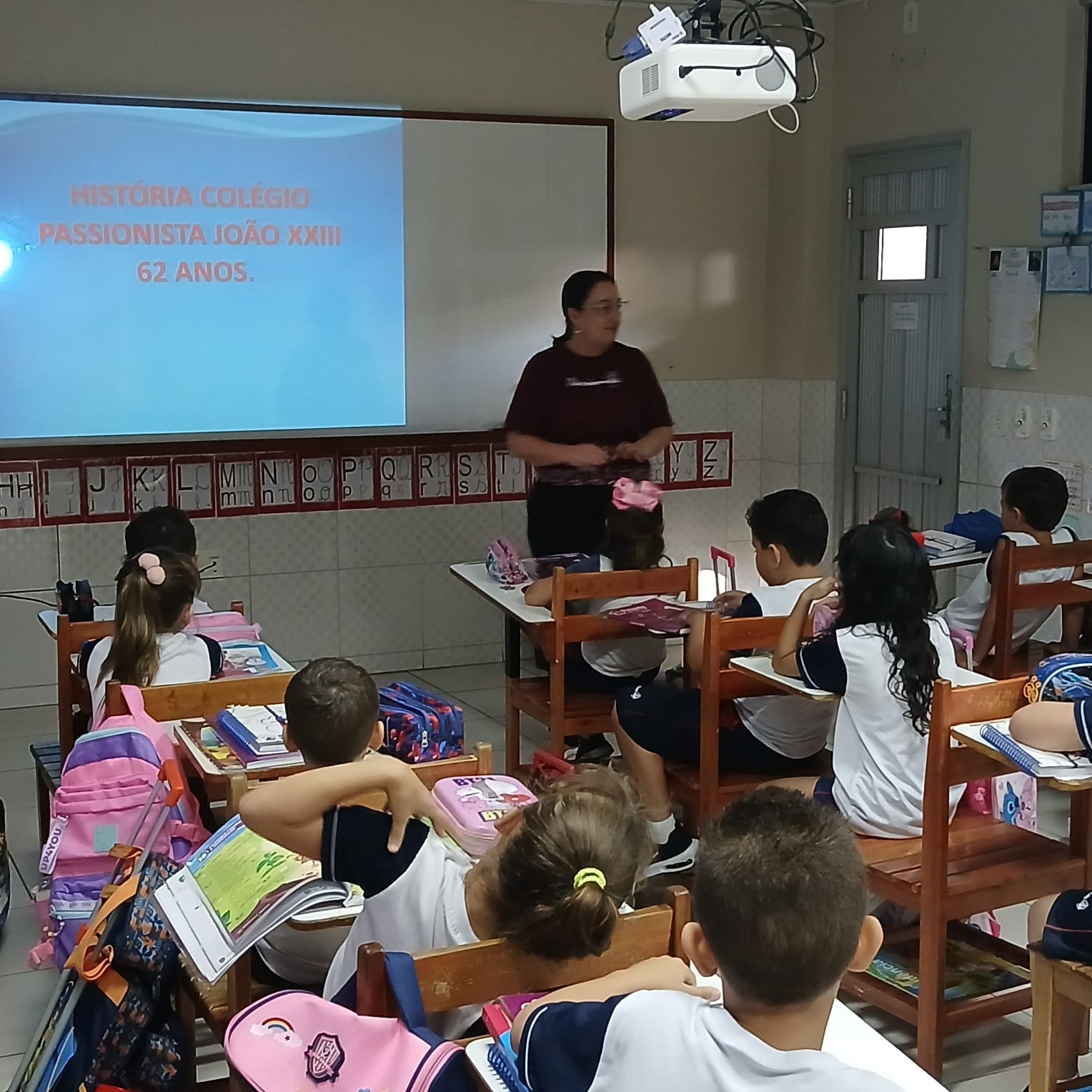 A Hist�ria do Nosso Col�gio - 1� A Col�gio Passionista Jo�o XXIII