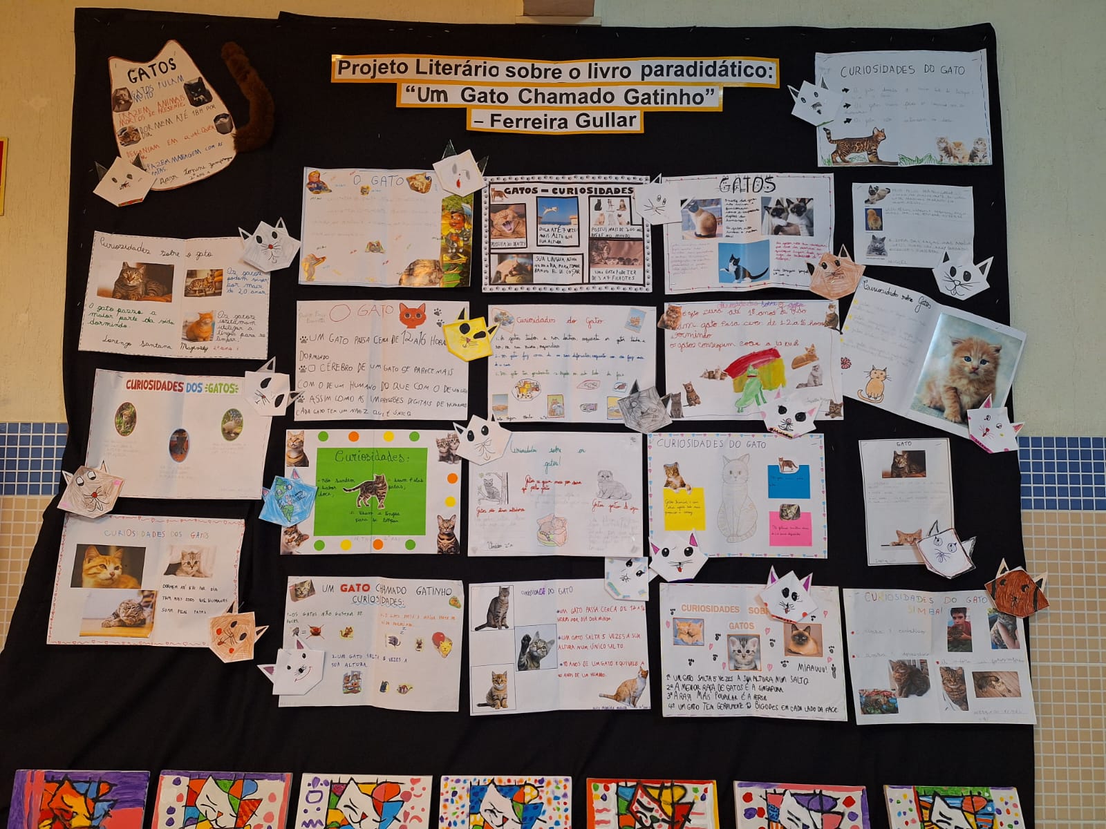 Um gato chamado gatinho - 2� Ano Col�gio Passionista Jo�o XXIII