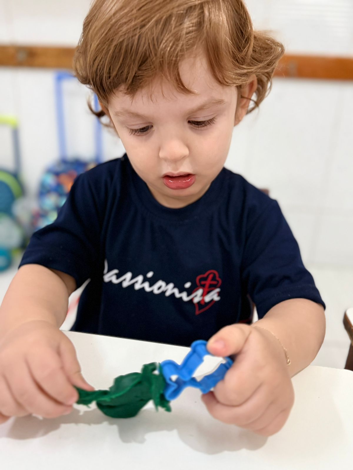 Peixinhos de Massinha Col�gio Passionista Jo�o XXIII