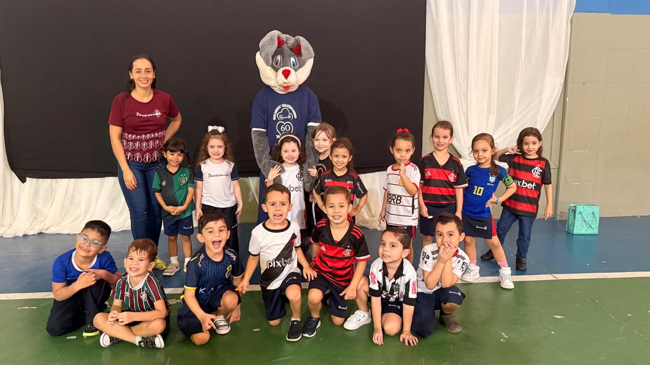 Recreio divertido, aquecimento JIP. Col�gio Passionista Jo�o XXIII