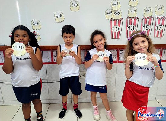 Pipocando a Matem�tica - 1� Ano Col�gio Passionista Jo�o XXIII