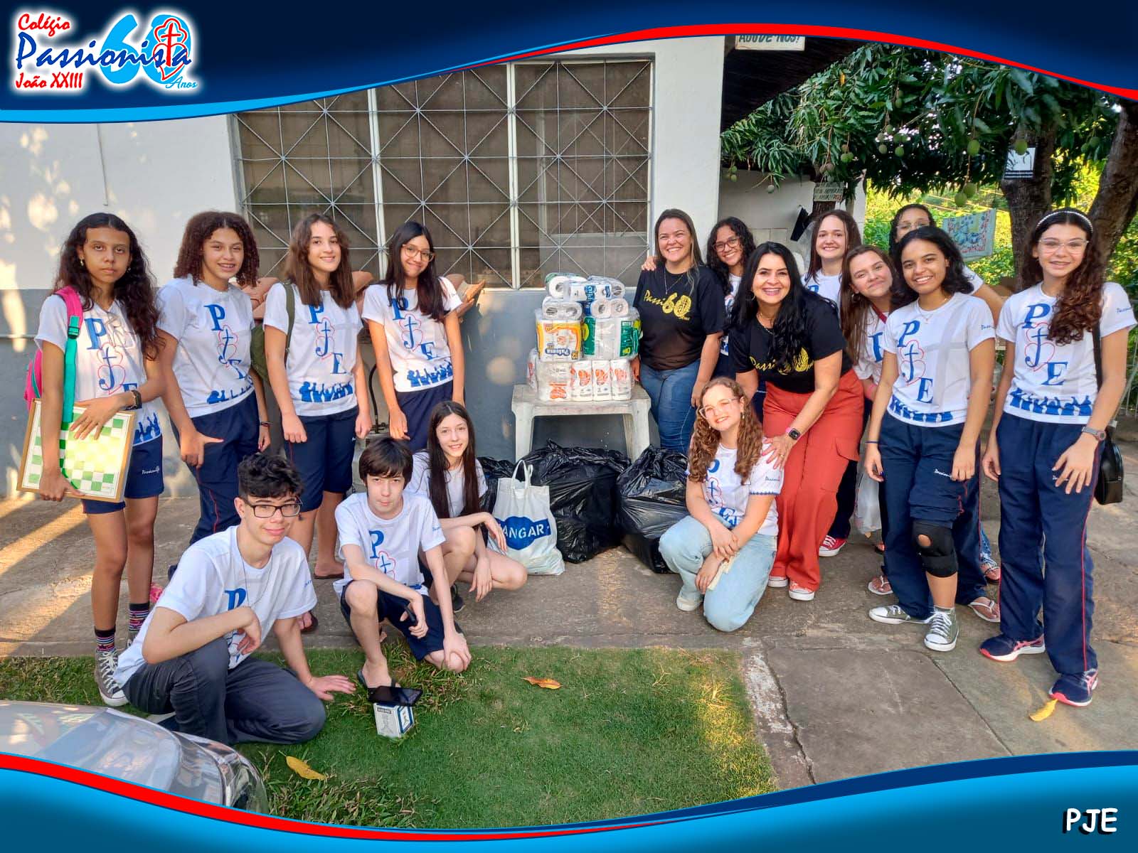Visita ao Recanto da Vida - PJE Col�gio Passionista Jo�o XXIII