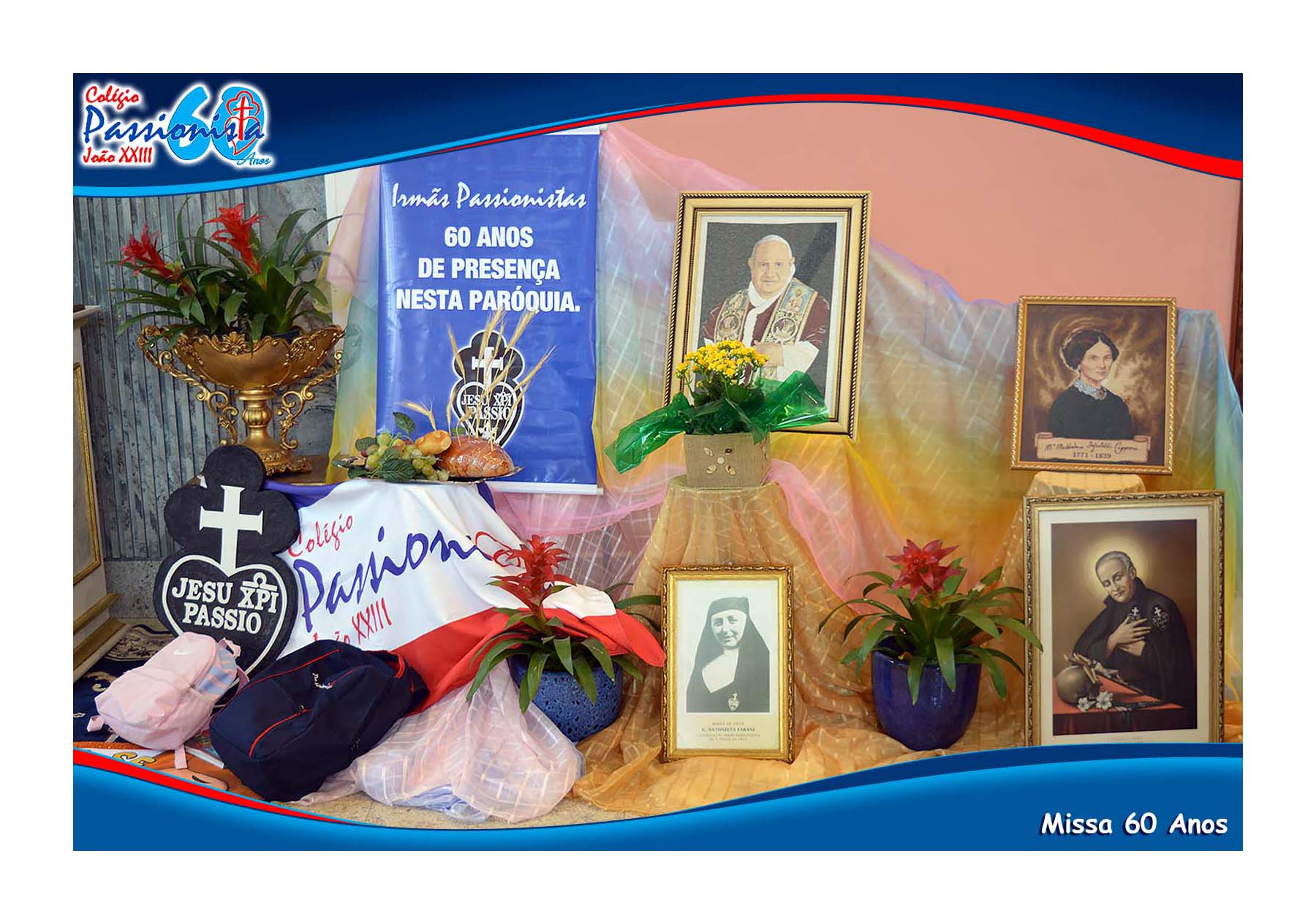 Missa 60 Anos das Irm�s Passionistas em Colatina Col�gio Passionista Jo�o XXIII