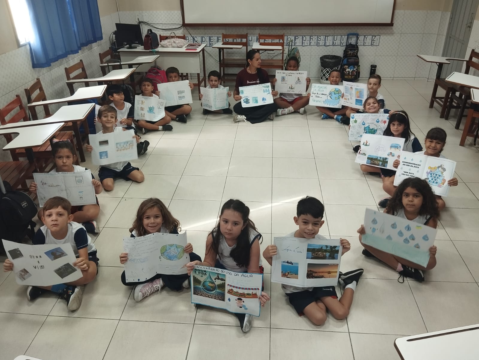 Preservar a �gua � valorizar a vida - 2� C Col�gio Passionista Jo�o XXIII