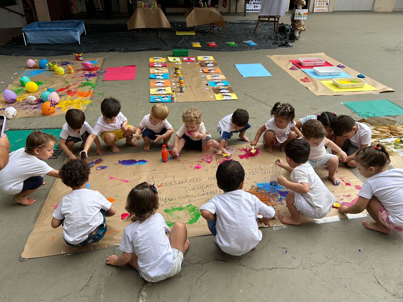 Festa das Cores - Maternal I Col�gio Passionista Jo�o XXIII