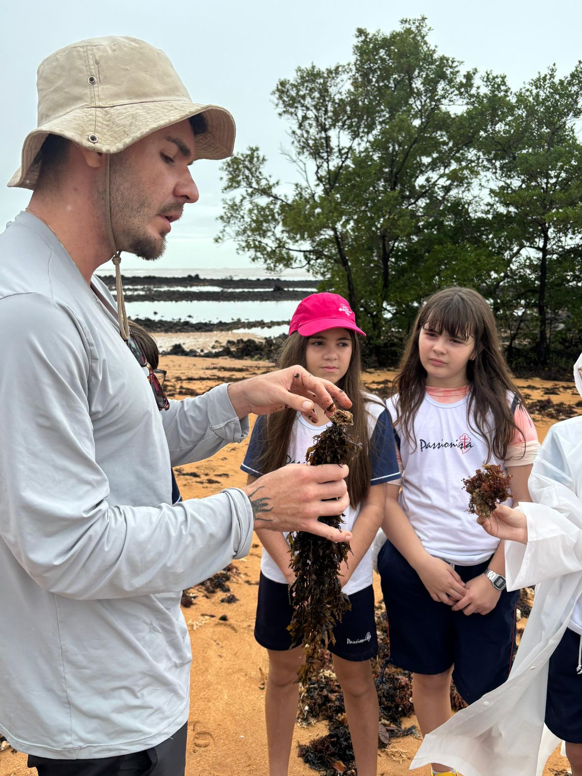 Viagem de estudo do 5 ano � Esta��o de Biologia Marinha Augusto Ruschi. Col�gio Passionista Jo�o XXIII