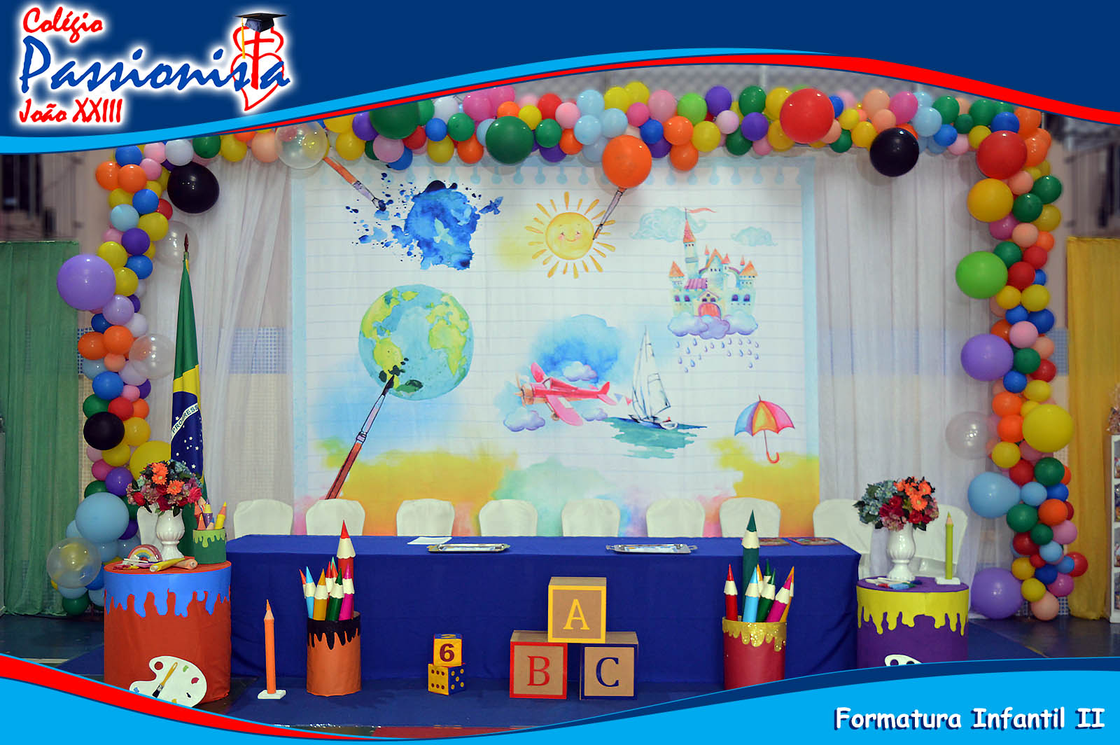 Cerim�nia de Formatura do Infantil II Col�gio Passionista Jo�o XXIII