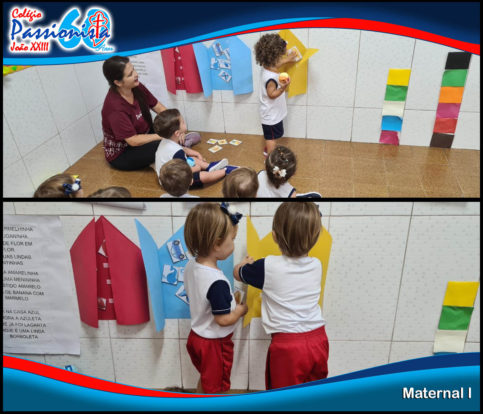 Cores Prim�rias Col�gio Passionista Jo�o XXIII