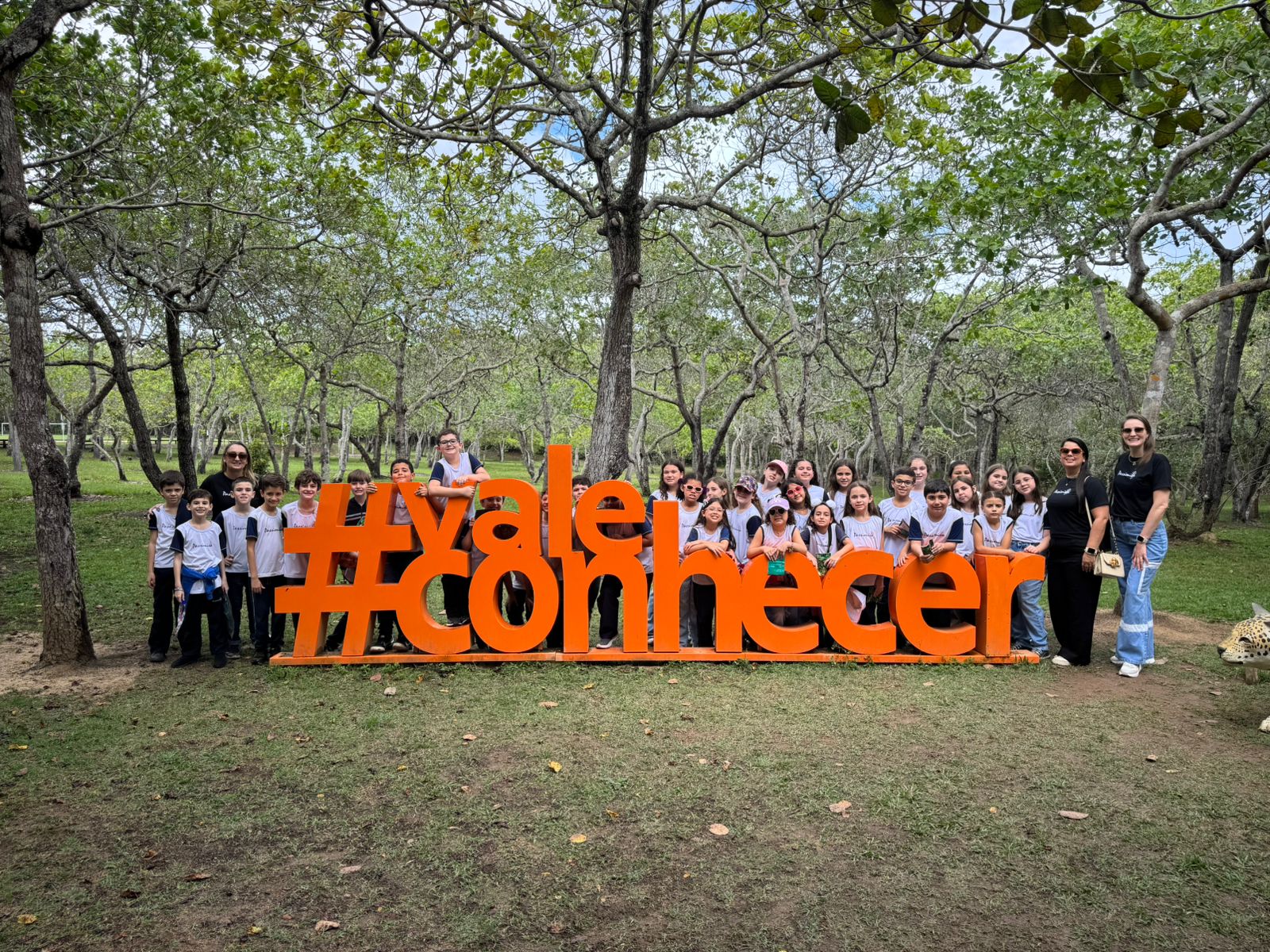 Viagem de estudo a Reserva da Vale em Linhares 3 ano Col�gio Passionista Jo�o XXIII