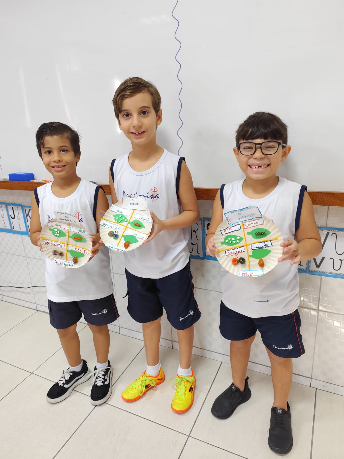 Metamorfose da borboleta. Col�gio Passionista Jo�o XXIII