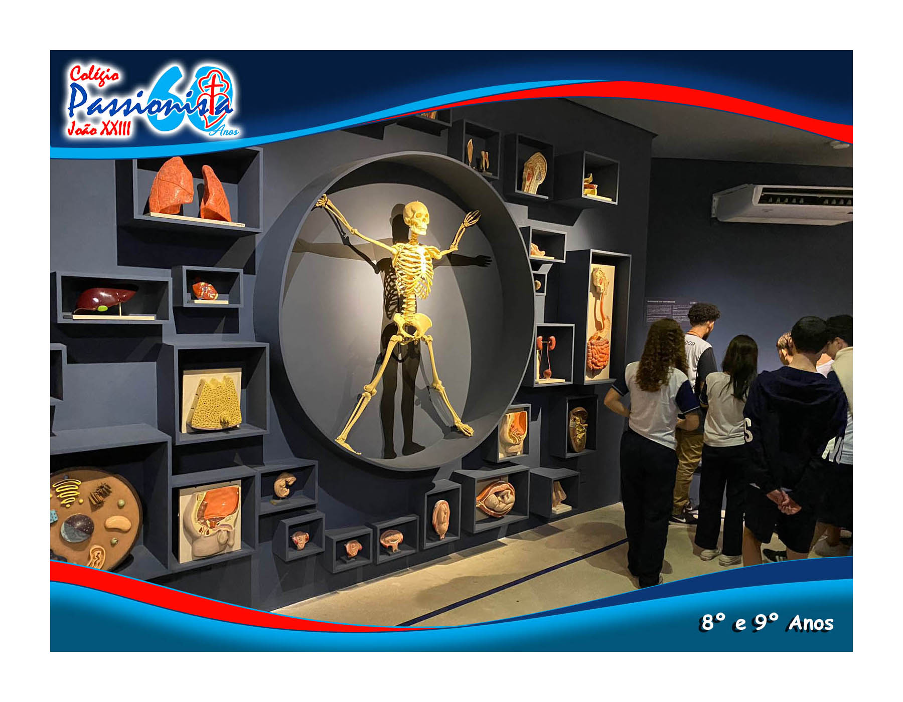 Viagem de estudo ao Museu da Vida - 8� e 9� Anos Col�gio Passionista Jo�o XXIII
