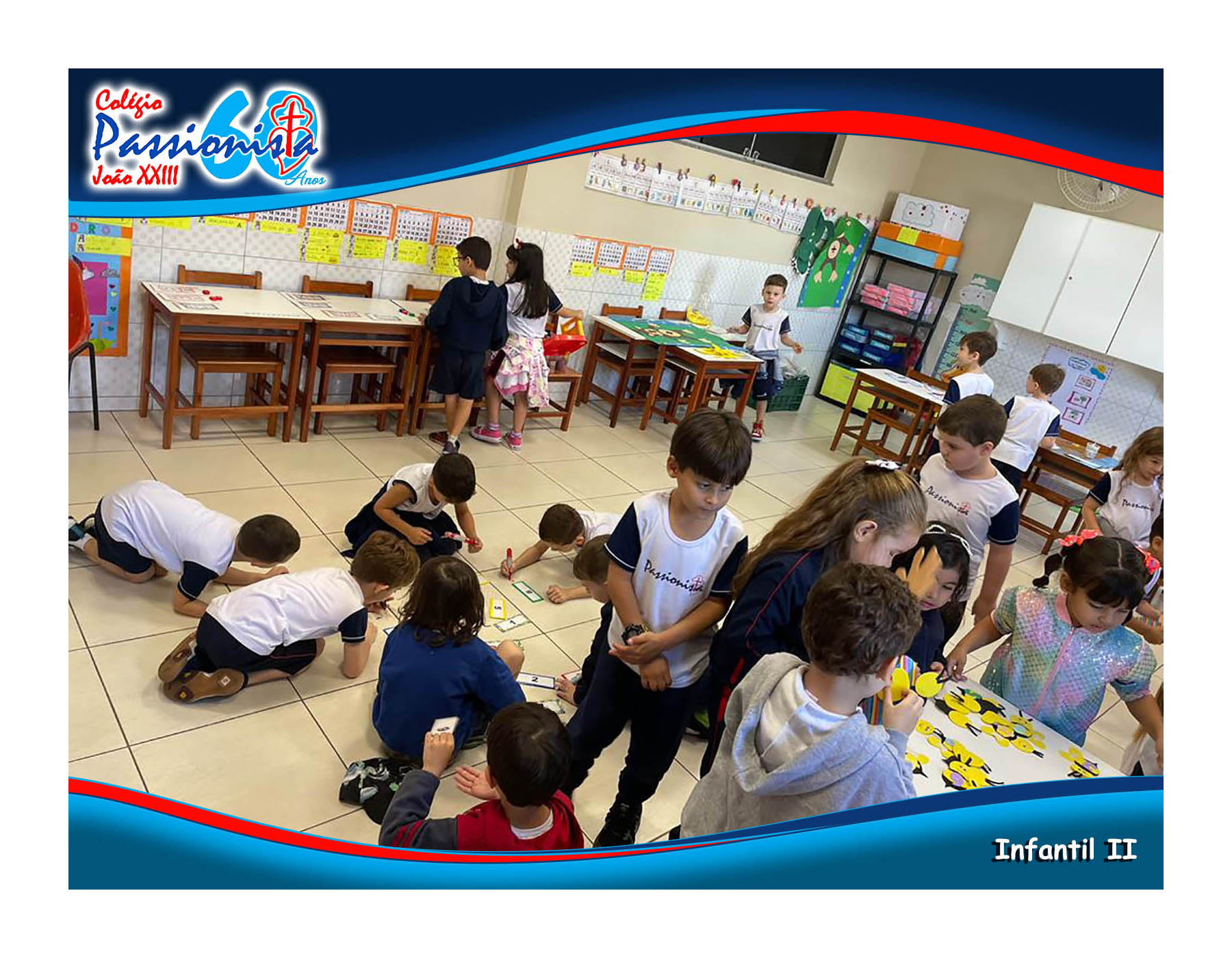 Infantil ll desenvolvendo habilidades com algarismos Col�gio Passionista Jo�o XXIII