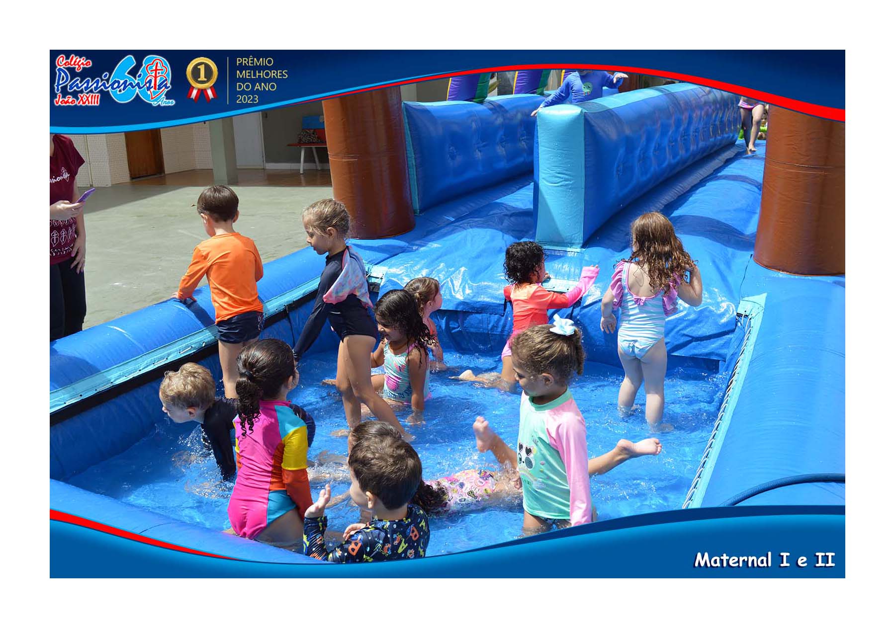 Banho de Mangueira - Infantil - Vespertino Col�gio Passionista Jo�o XXIII