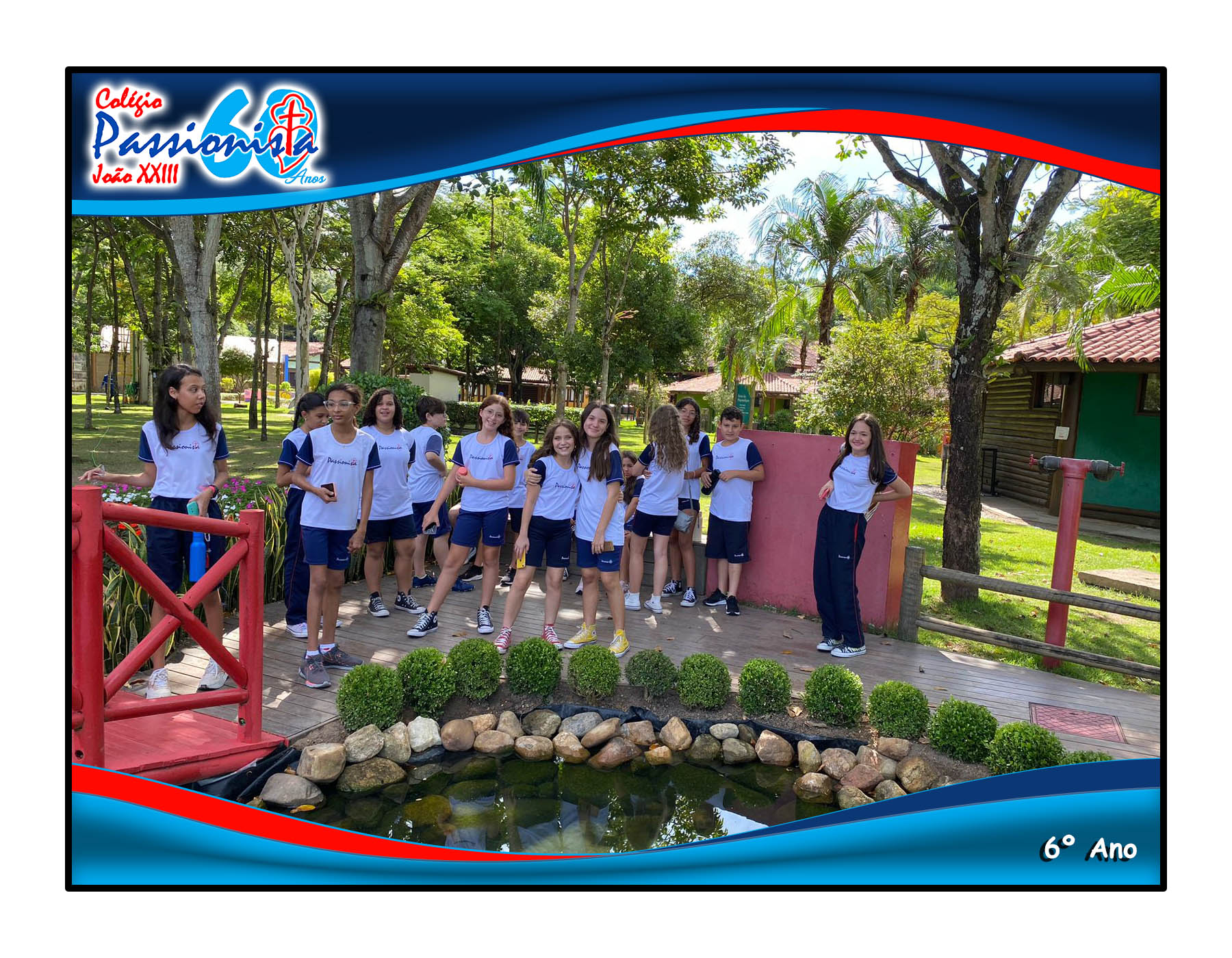 Viagem de estudo do 6� ano ao Parque Bot�nico da Vale do Rio Doce Col�gio Passionista Jo�o XXIII