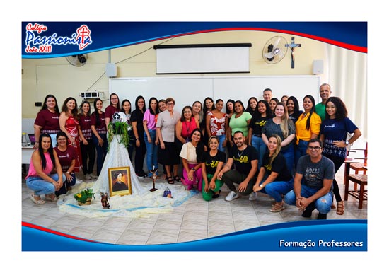 Forma��o dos Professores Col�gio Passionista Jo�o XXIII