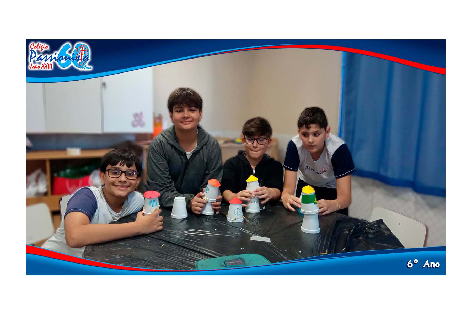 Foguetinho Maker Col�gio Passionista Jo�o XXIII