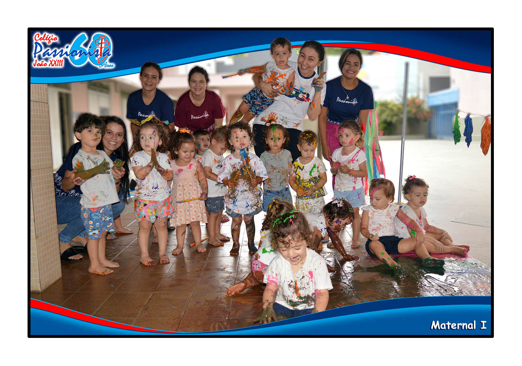 Festa dos Cores. Projeto Maternal I Col�gio Passionista Jo�o XXIII