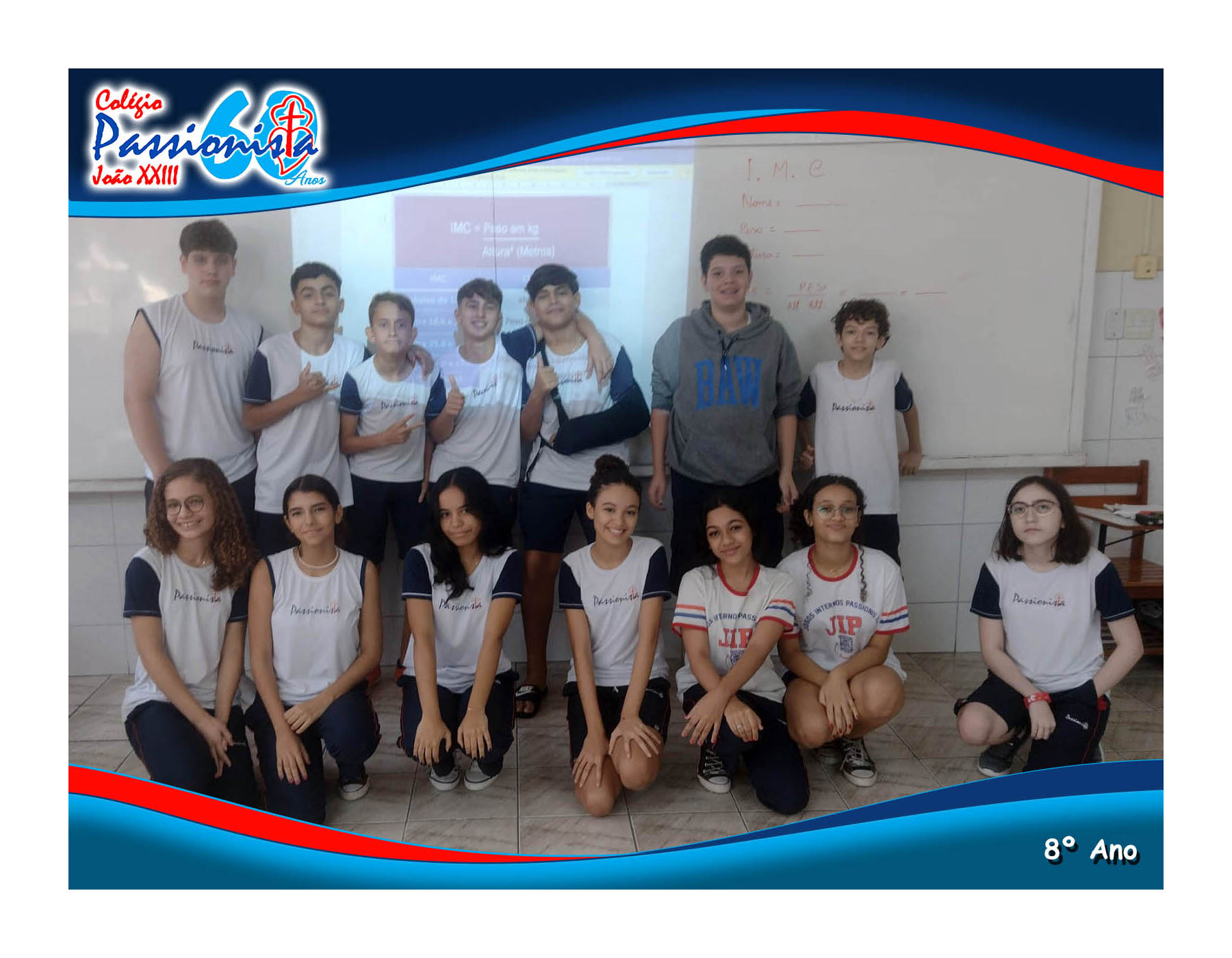 C�lculo do IMC Col�gio Passionista Jo�o XXIII