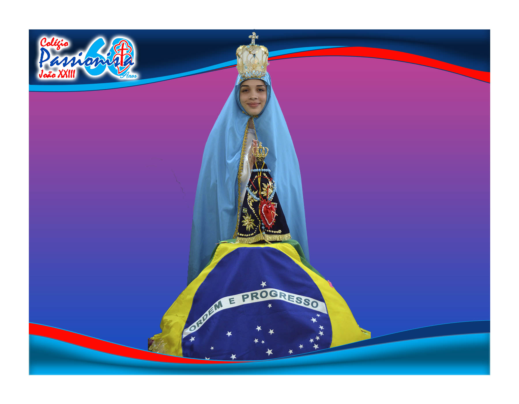 Coroa��o a Nossa Senhora Col�gio Passionista Jo�o XXIII