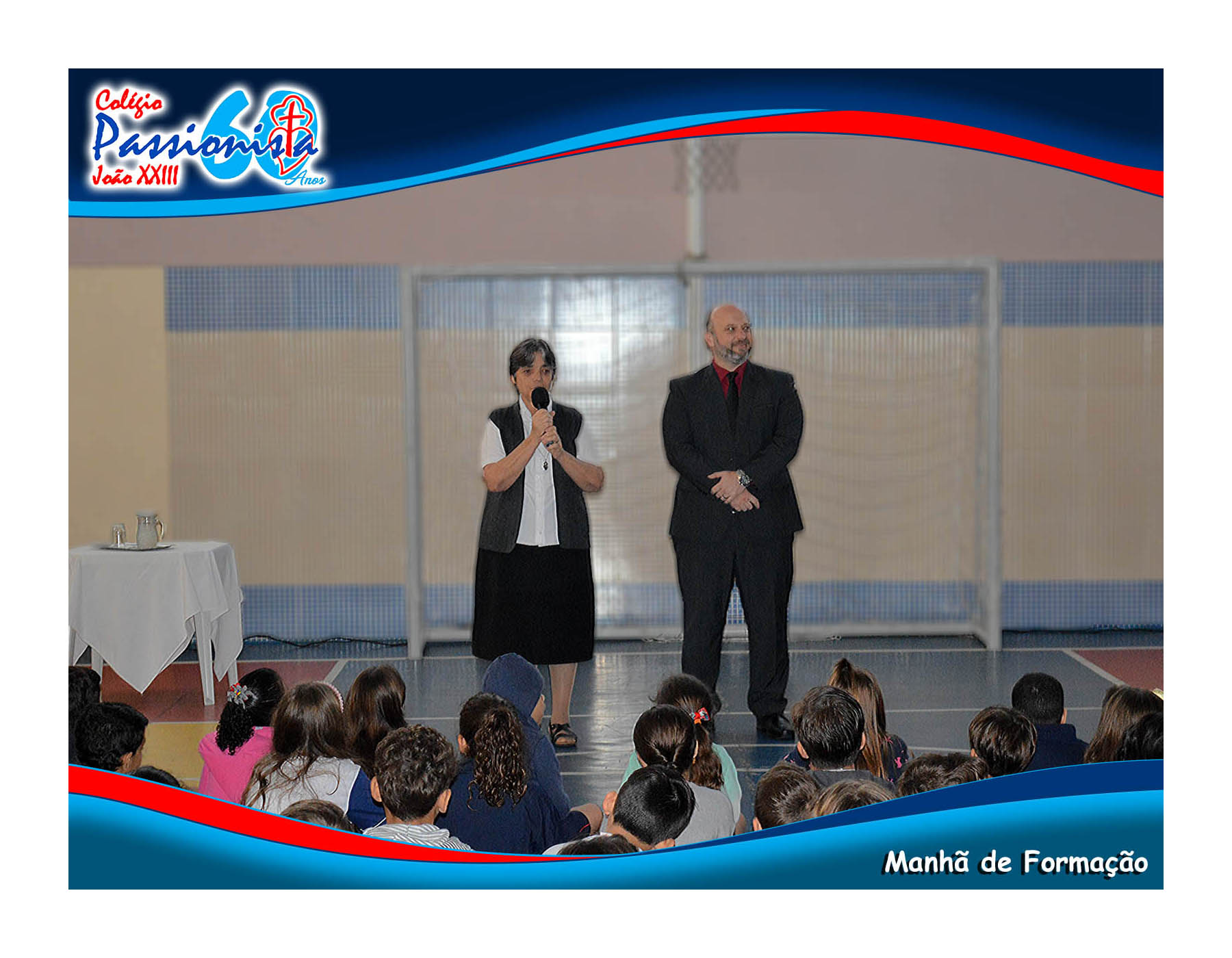 Forma��o com Dr. Daniel Seifert Col�gio Passionista Jo�o XXIII