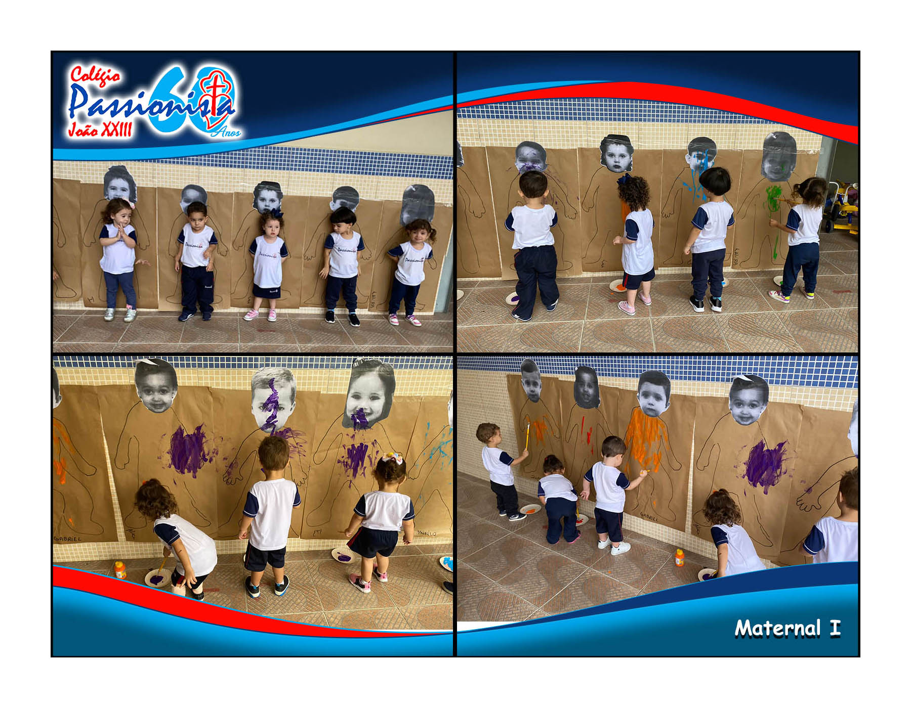 Constru��o l�dica do pr�prio corpo Col�gio Passionista Jo�o XXIII