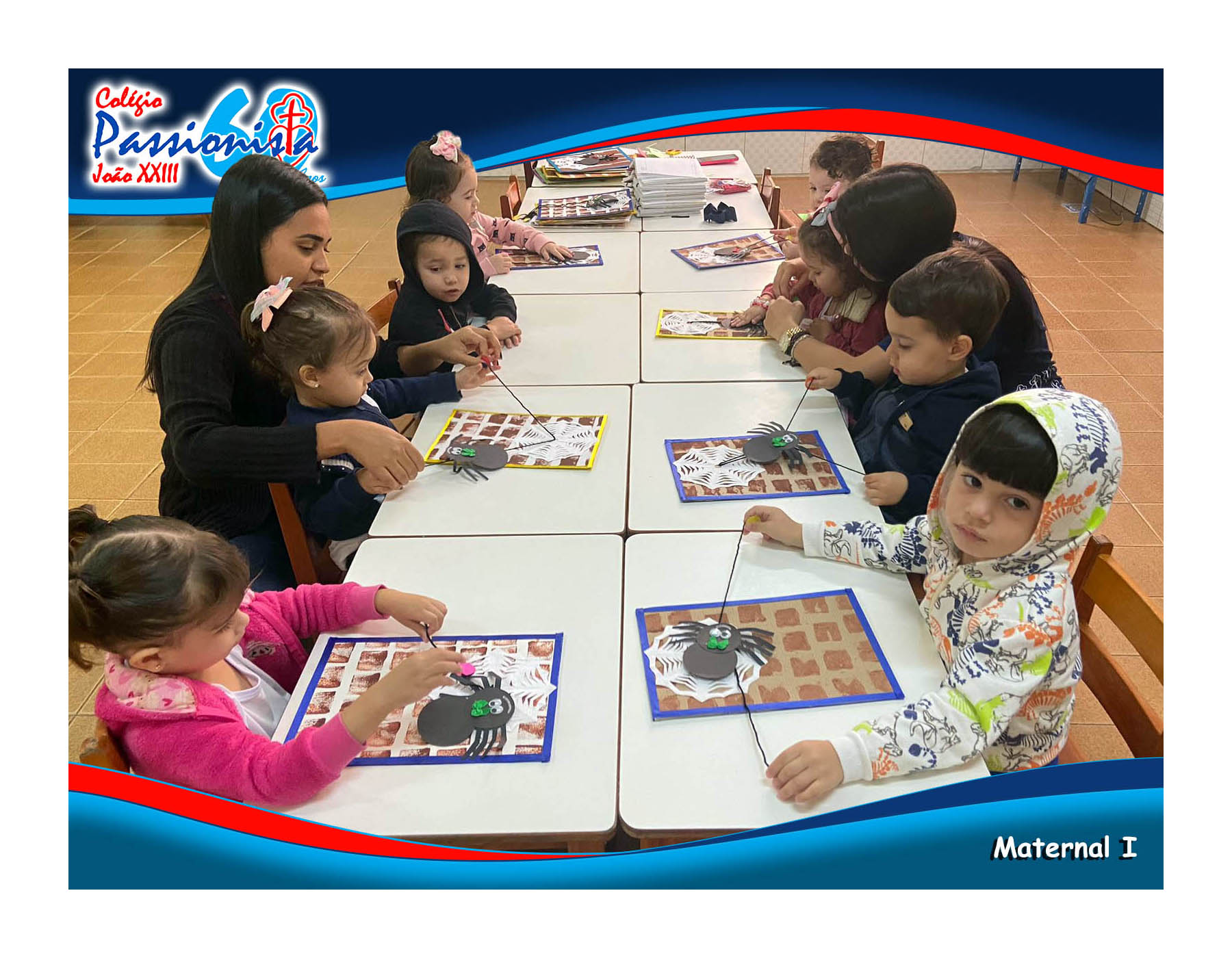 A Hist�ria da Pequena Aranha Col�gio Passionista Jo�o XXIII