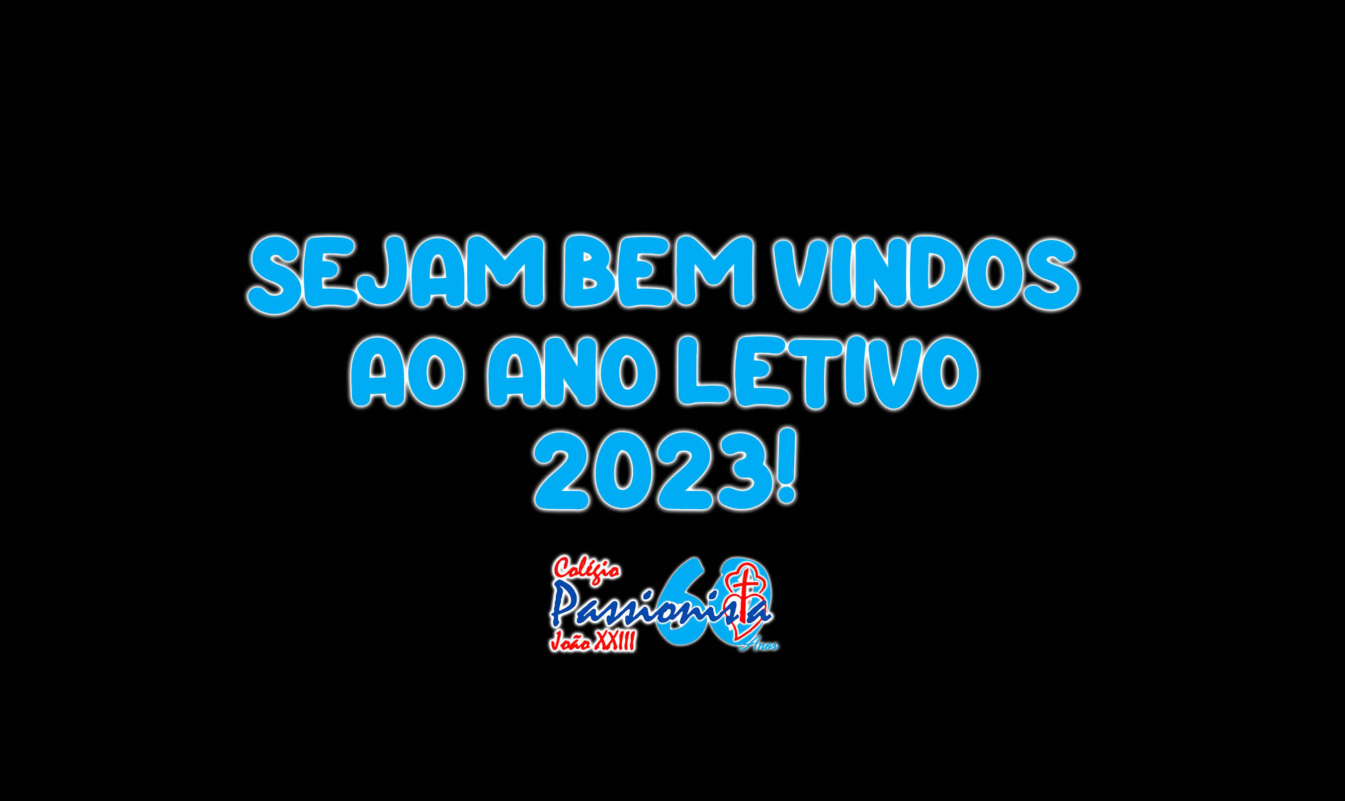 Volta �s aulas 2023. Col�gio Passionista Jo�o XXIII