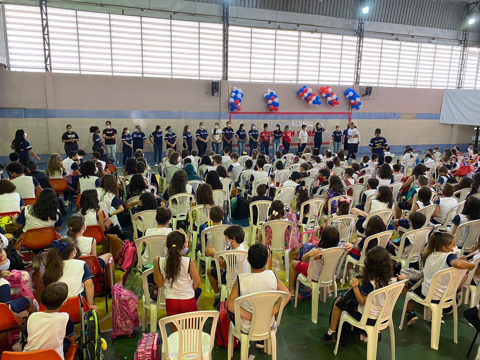 Primeiro dia  Col�gio Passionista Jo�o XXIII