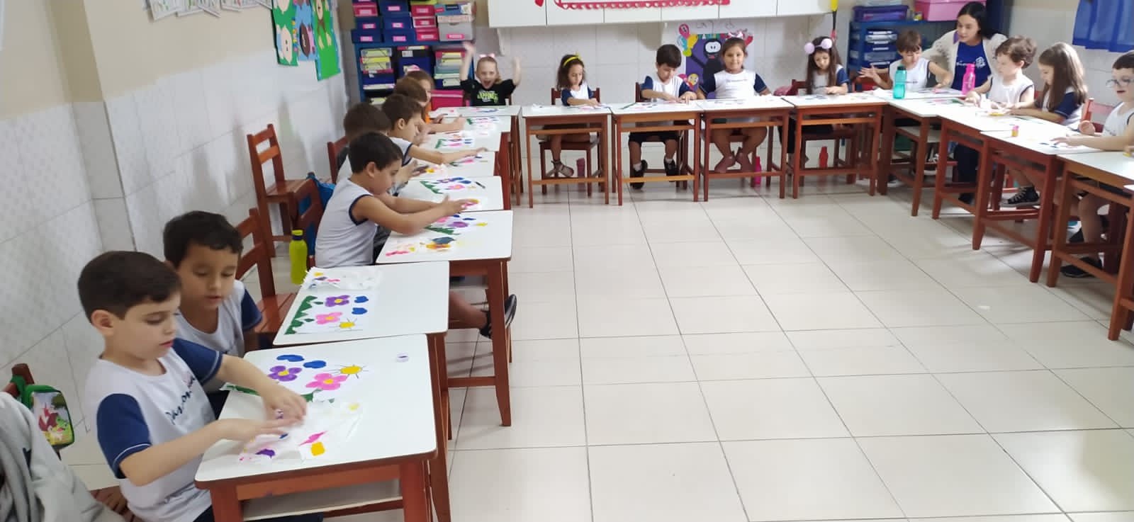 Arte dos Dedos Col�gio Passionista Jo�o XXIII