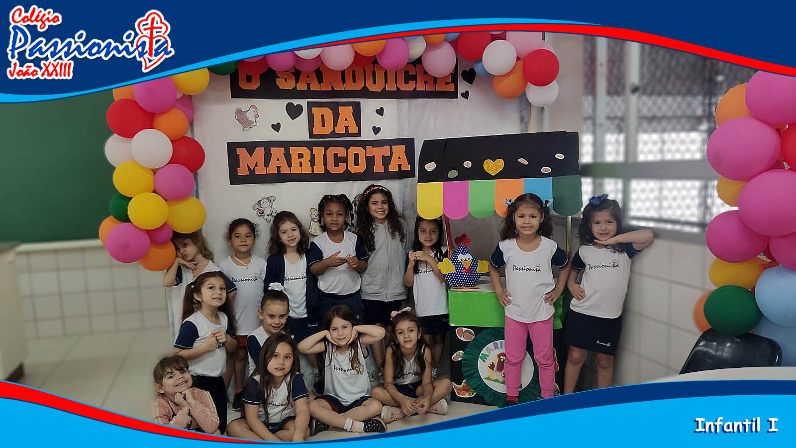 O Sandu�che da Maricota sobre alimenta��o saud�vel. Col�gio Passionista Jo�o XXIII