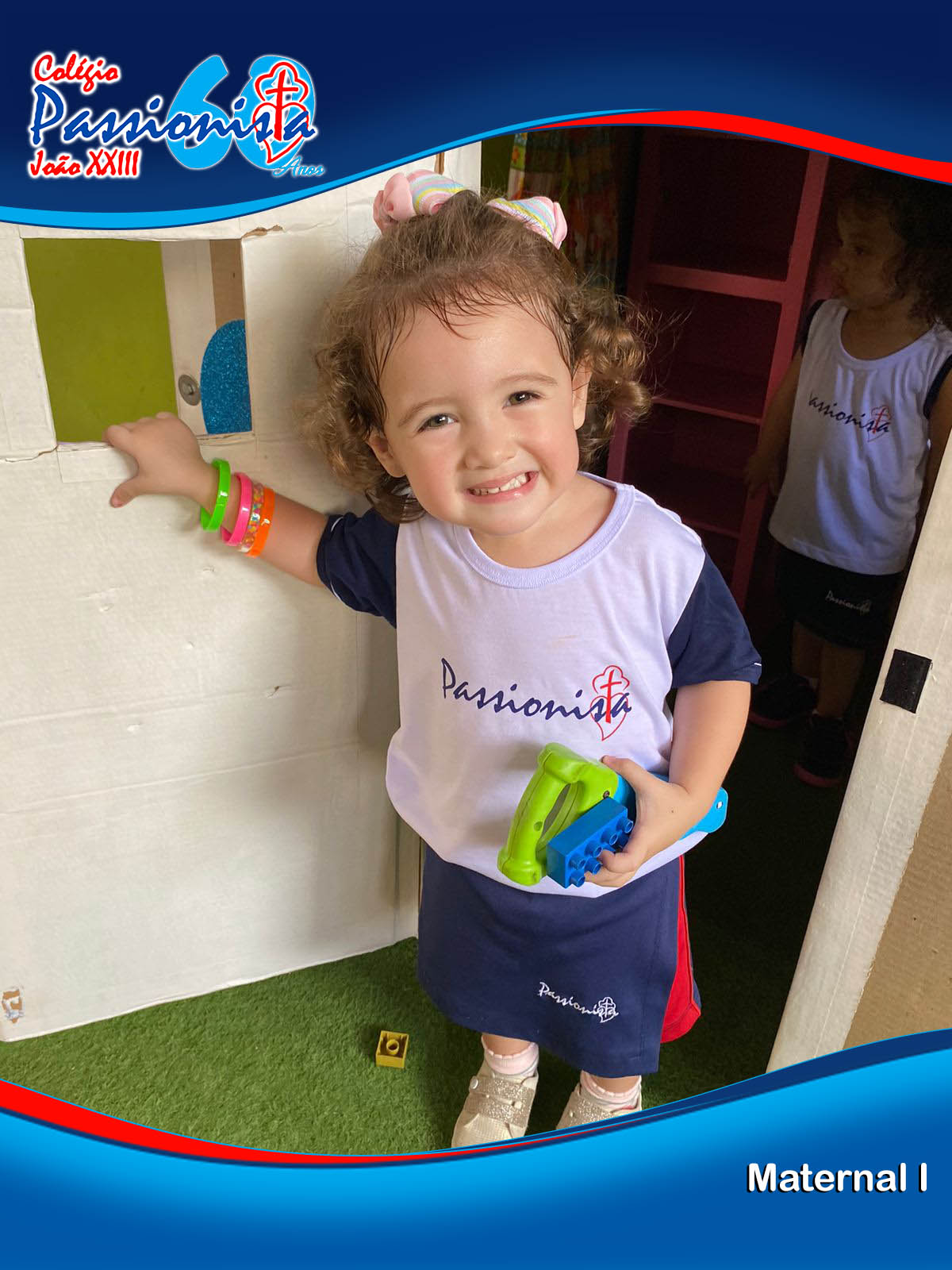 Maternal I no Parquinho. Col�gio Passionista Jo�o XXIII