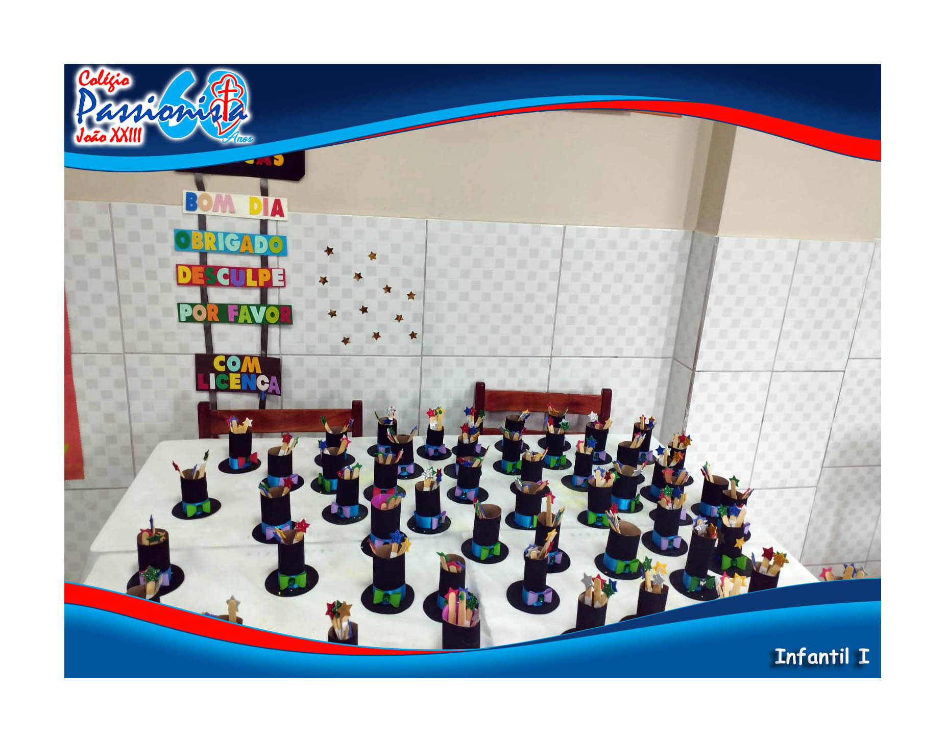 Infantil I e �s Palavras M�gicas. Col�gio Passionista Jo�o XXIII
