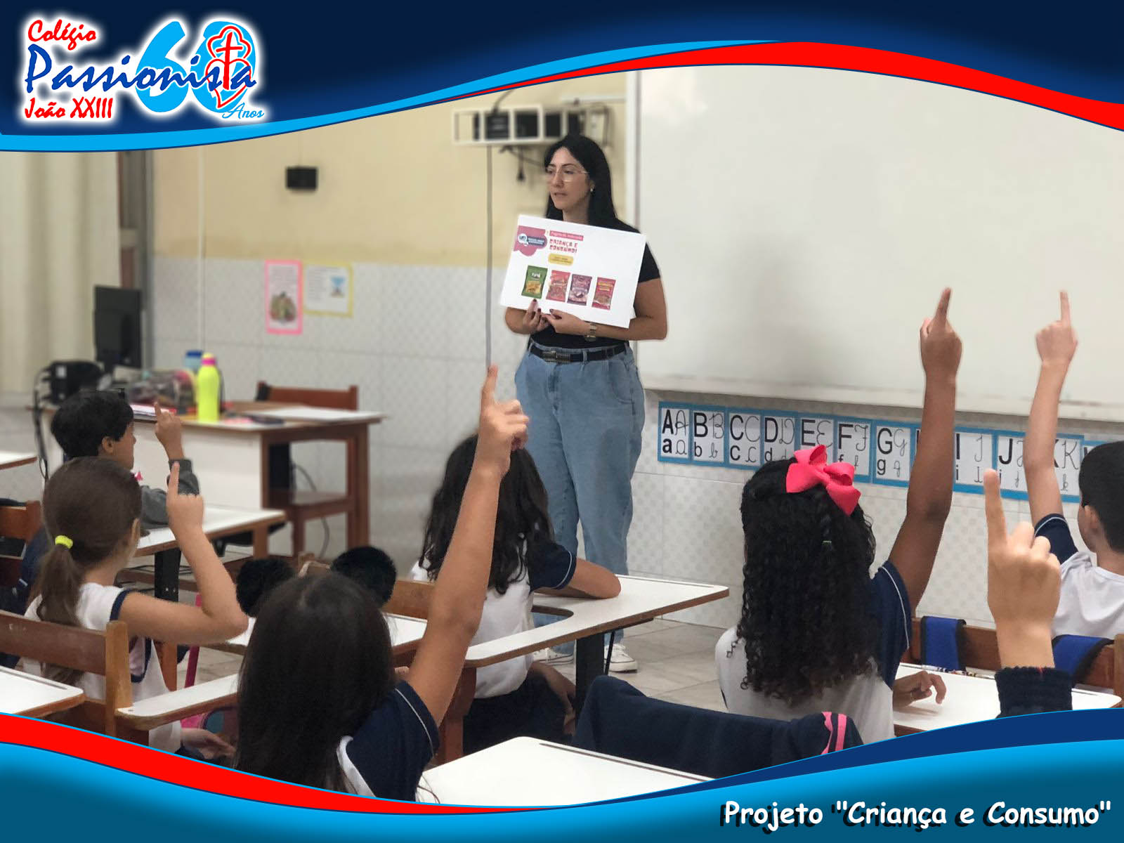 Projeto 'Crian�a e Consumo' Col�gio Passionista Jo�o XXIII