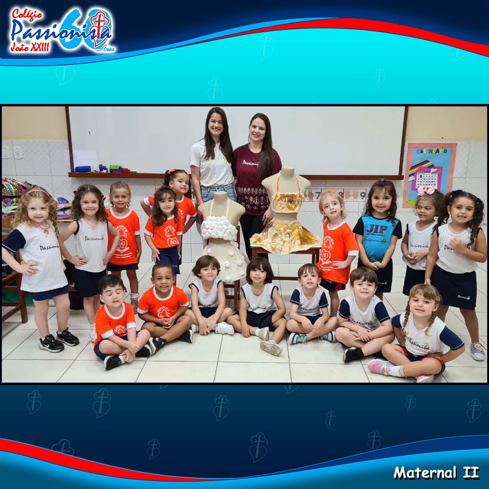 Roupa 100% com produtos que vem da natureza Col�gio Passionista Jo�o XXIII